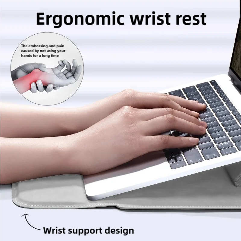Housse Ordinateur Portable Ergonomique 4-en-1