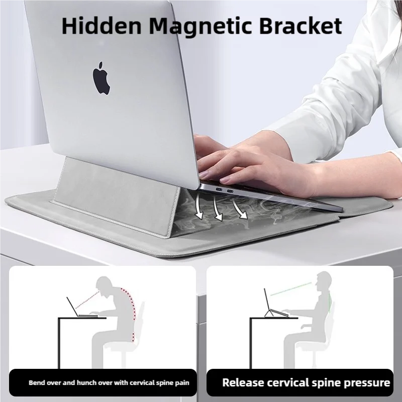Housse Ordinateur Portable Ergonomique 4-en-1